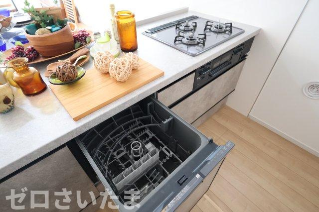 《仲介手数料無料》志木市中宗岡５丁目22-31新築一戸建てKEIAI GRACEのキッチン