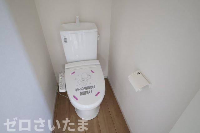 《仲介手数料無料》志木市中宗岡５丁目22-31新築一戸建てKEIAI GRACEのトイレ|2階 
