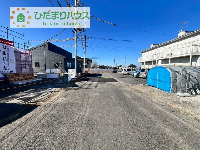 【前面道路含む現地写真】 | 第1下妻市鎌庭　新築戸建　2号棟 | 11月28日撮影