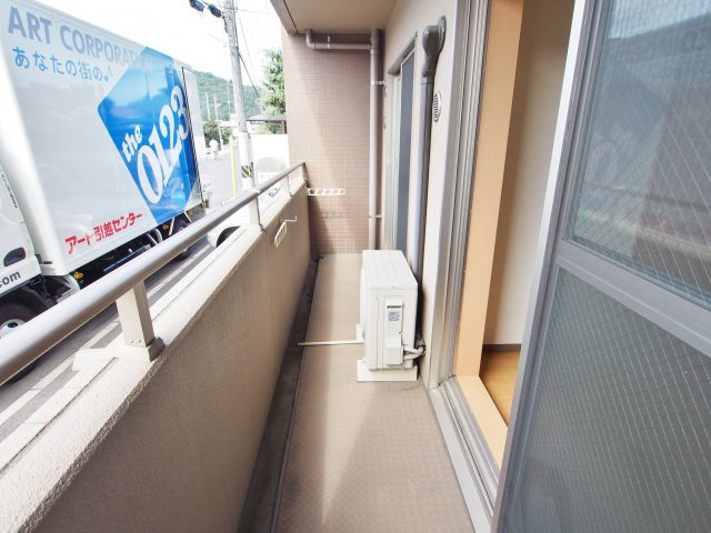 エミネンス大町のバルコニー