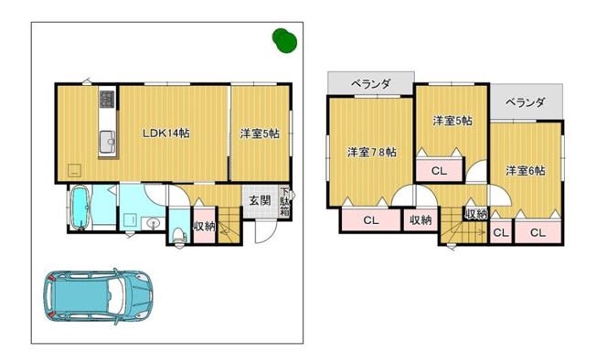 【間取り】 | 市川市若宮３丁目