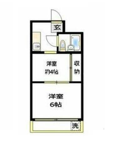 【間取り】 | 常盤ハイツ