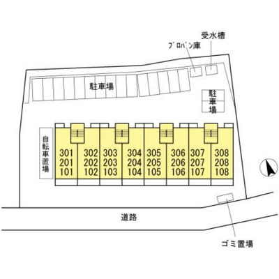 【区画図】 | ハビテーションWADA