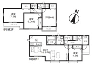 桶川坂田東　第2期　新築戸建　全3棟　B号棟の画像