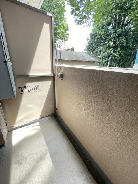 スカイコート護国寺のバルコニー