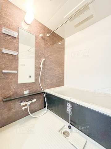 エルグランドパティオ弐番館の浴室|追い焚き・浴室乾燥機付きのお風呂です♪