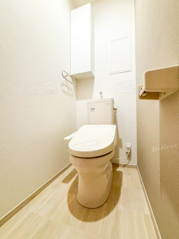 エルグランドパティオ弐番館のトイレ|嬉しい温水洗浄便座付き♪