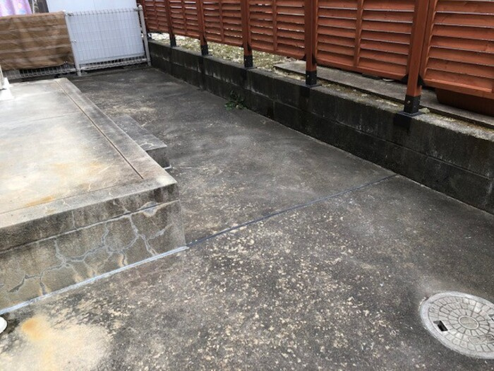 ブリエB棟の庭|たまにはお庭で休日を過ごしてみるのもよいかもしれません