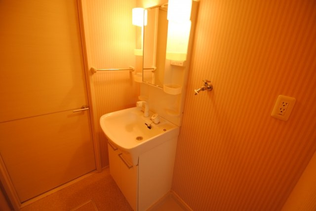 ラトンラヴール　Ⅱ番館の洗面所|スペースが確保できる洗面所です