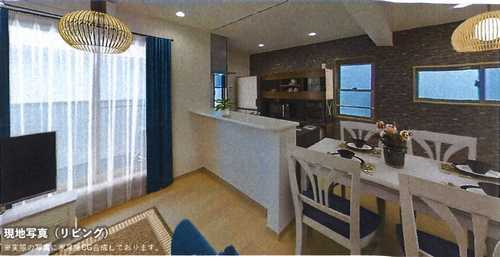 茅ヶ崎市美住町 中古戸建の居間・リビング