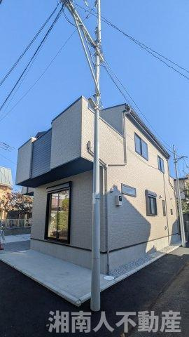 藤沢市鵠沼海岸３丁目５－２１新築戸建ての外観|外観もきれいです