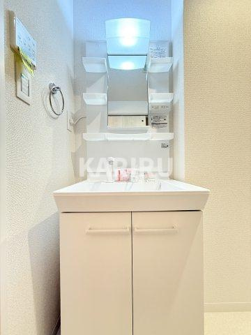 アルカンシェルコート緑橋の洗面所