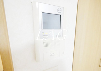【セキュリティ】 | ルーブル溝の口弐番館 | モニター付インターホンです。