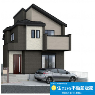 福岡市南区若久6丁目　3号棟の外観パース
