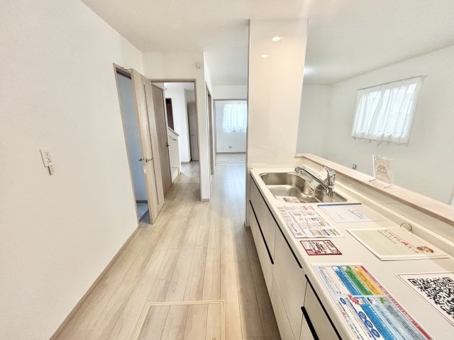 【仲介手数料無料／津島市】津島市唐臼町　ハートフルタウン　新築戸建　1号棟のキッチン