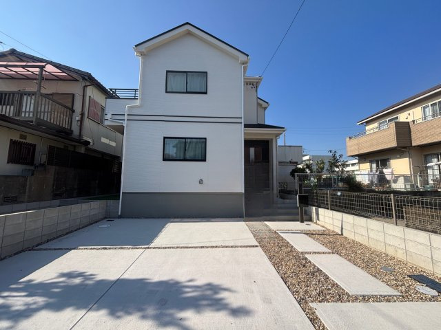 【仲介手数料無料／津島市】津島市唐臼町　ハートフルタウン　新築戸建　1号棟の外観