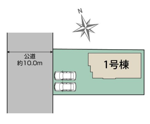 【区画図】 | blooming garden深谷市国済寺　新築住宅