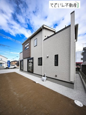 【外観】 | blooming garden深谷市国済寺　新築住宅 | 現地(2026年3月撮影)