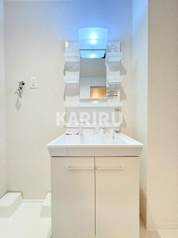 アルカンシェルコート緑橋の洗面所