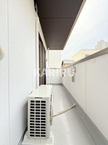 アルカンシェルコート緑橋のバルコニー