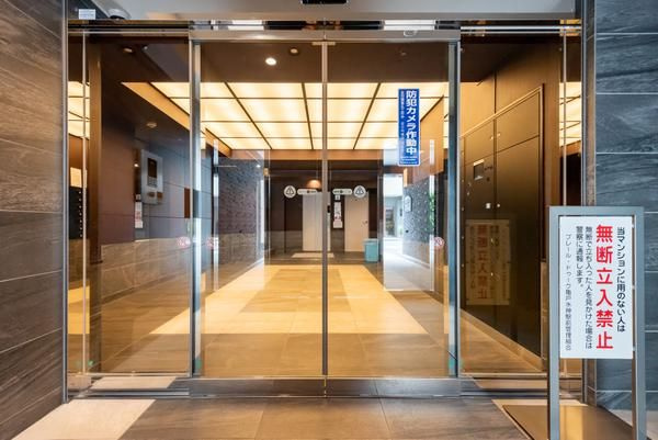 プレール・ドゥーク亀戸水神駅前のエントランス