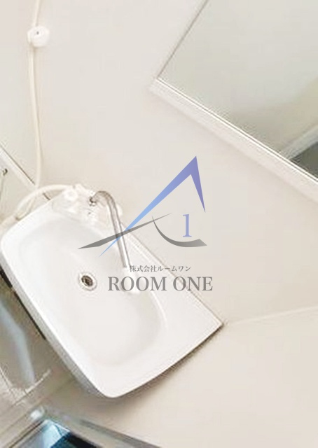 芦花公園ハイツの洗面所|洗面台です。