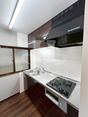 【キッチン】 | 小谷ハイツ | コンパクトなキッチンで掃除もラクラク