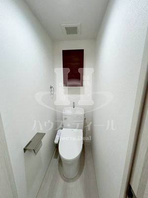 【トイレ】 | 小谷ハイツ | 清潔感のあるトイレです