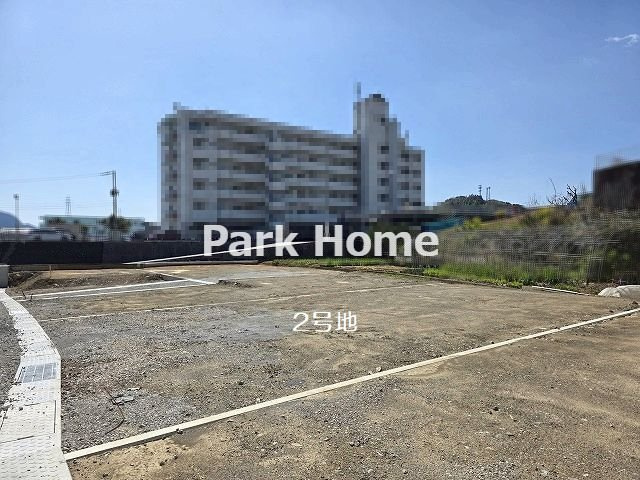 高知市口細山 2号地-建築条件付き-売土地の前面道路含む現地写真