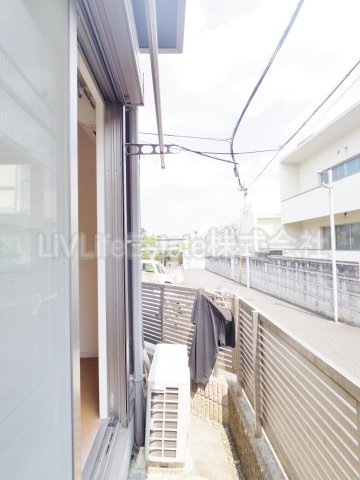 Ｓ・Ｔハイツのバルコニー