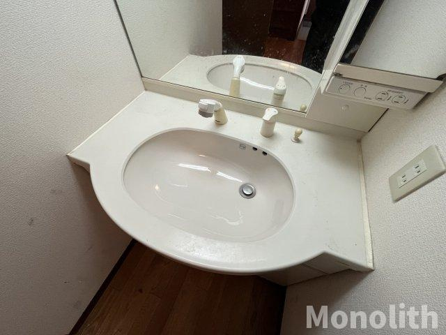 ホフケ羽衣Aの洗面所