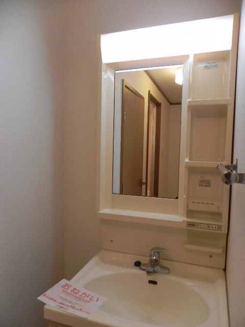 ソレアードヒルズＢの洗面所|洗面所