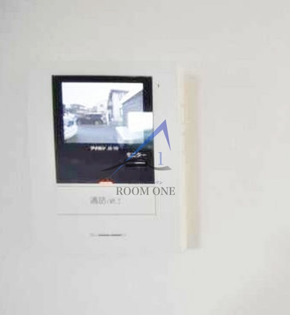 フォレストコートＣ棟のセキュリティ|モニター付きインターホンです。