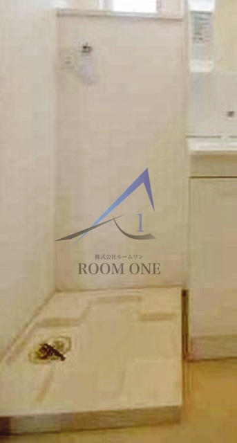 フォレストコートＣ棟の設備|洗濯機置き場です。