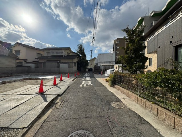 SUN COURT－サンコート－小倉北区上富野2丁目【小倉北区　新築戸建て】の前面道路含む現地写真|SUN COURT－サンコート－小倉北区上富野2丁目【小倉北区　新築戸建て】