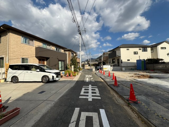 SUN COURT－サンコート－小倉北区上富野2丁目【小倉北区　新築戸建て】の前面道路含む現地写真|SUN COURT－サンコート－小倉北区上富野2丁目【小倉北区　新築戸建て】