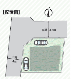 小田原市酒匂2丁目　新築戸建の区画図