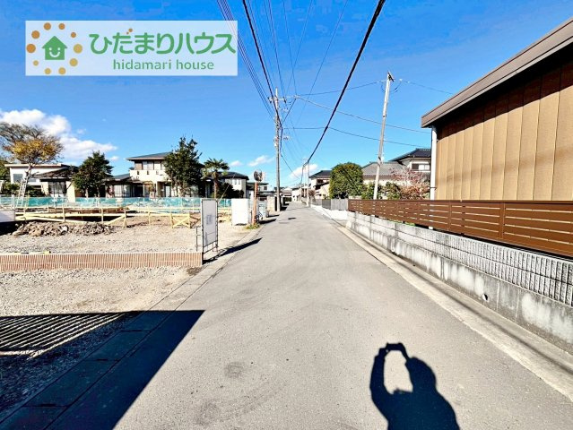 【前面道路含む現地写真】 | 第1常総市相野谷町　新築戸建　3号棟 | 11/28撮影