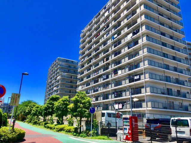 南砂町グリーンハイツ１号棟　8階　角　部屋　リ　ノベーションの外観