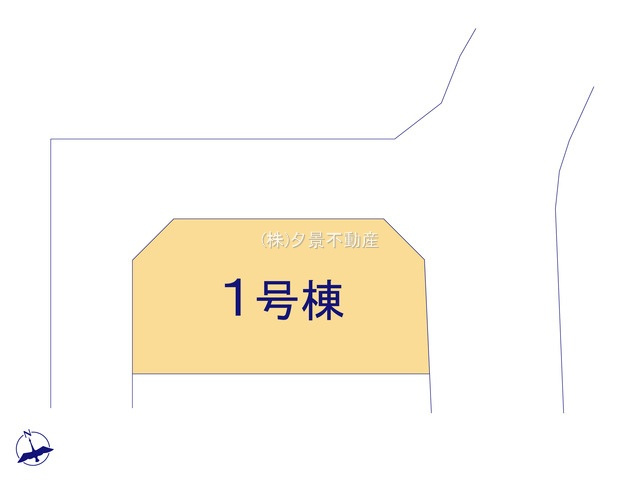 《仲介手数料無料》朝霞市根岸台２丁目6-8新築一戸建てKEIAI GRACEの区画図