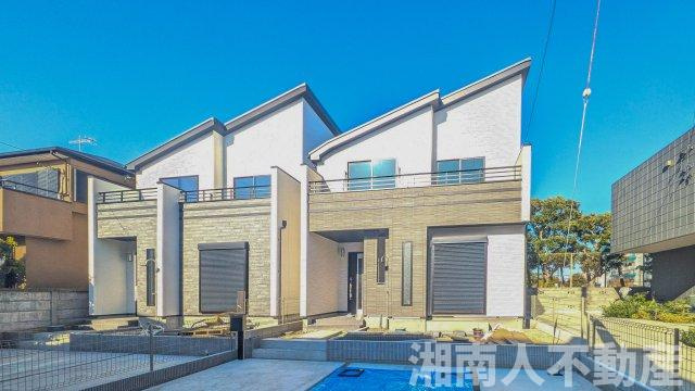藤沢市鵠沼海岸６丁目４１９１ー７新築戸建ての外観|外観です