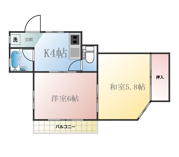 チコハウスの間取り|間取り