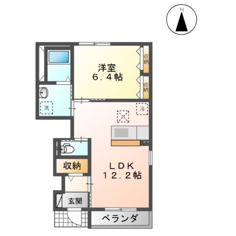グランコートの間取り