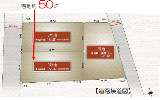 箕面市箕面２丁目　土地