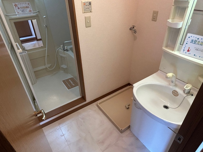 メゾン２８６の独立洗面台|洗面脱衣所