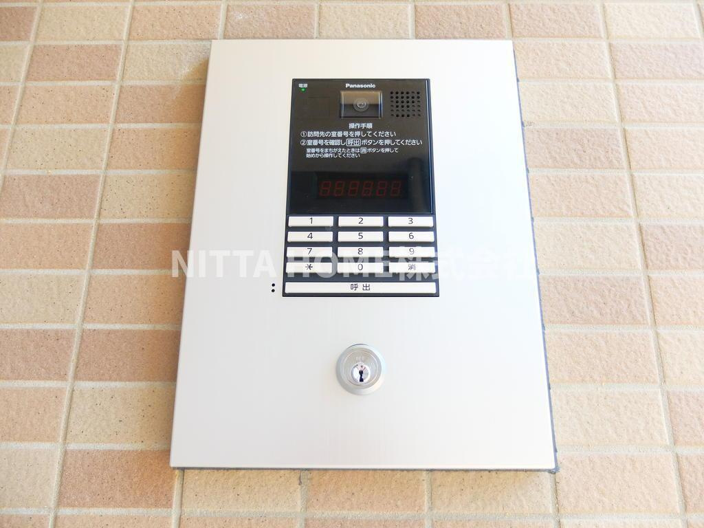 丹波篠山市宇土の賃貸マンションのエントランス|嬉しいオートロック付き♪