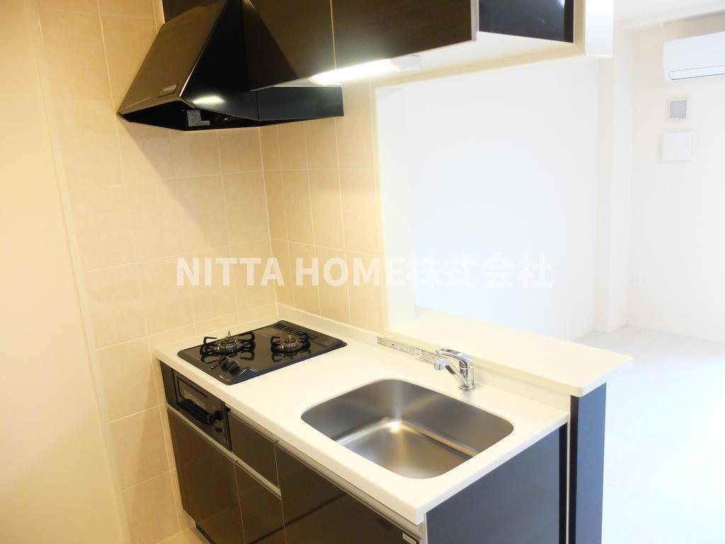 丹波篠山市宇土の賃貸マンションのキッチン|人気のカウンターキッチンです♪