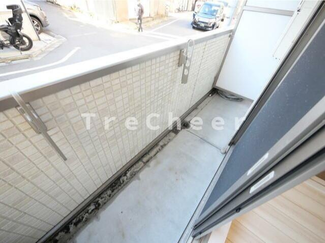 ピュール池袋のバルコニー