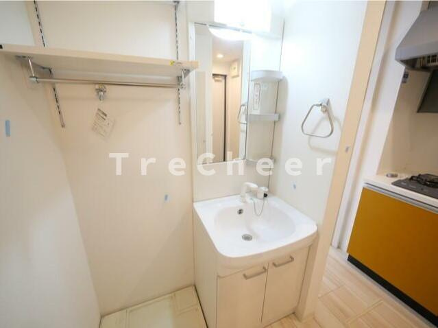 ピュール池袋の独立洗面台