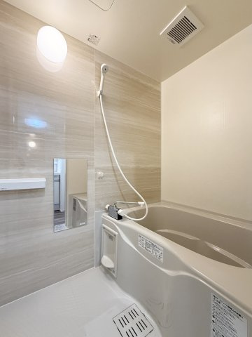 メゾングレイス上津の浴室|ホテルのようなお風呂